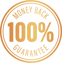 Gluco6 60 day money back guarantee badge